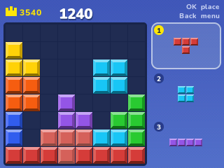 Block Blast calculator game, screenshot 1