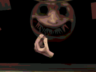 Buckshot Roulette running on a NumWorks calculator, screenshot 1