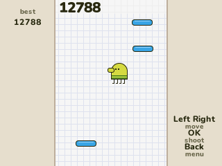 Doodle Jump calculator game, screenshot 1