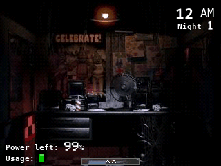 Five Nights at Freddy's calculator game, screenshot 1