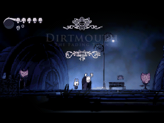 Hollow Knight running on a NumWorks calculator, screenshot 2