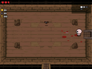 The Binding of Isaac sur calculatrice, capture 1