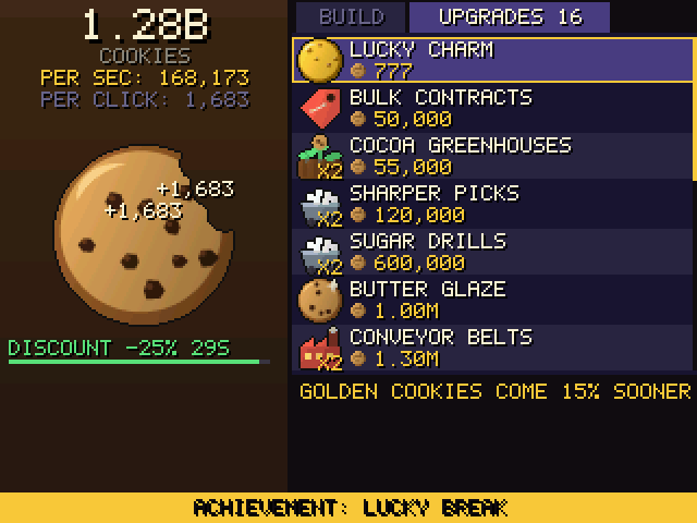 NumCookie sur une calculatrice NumWorks, capture 3