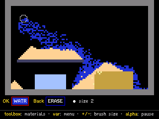 NumPowder calculator game, screenshot 1