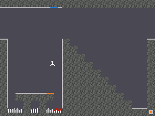 Portal Returns running on a NumWorks calculator, screenshot 2