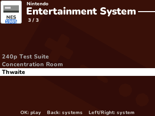 Retro-Go calculator game, screenshot 1