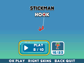Stickman Hook calculator game, screenshot 1