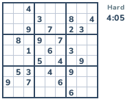 Sudoku calculator game, screenshot 1